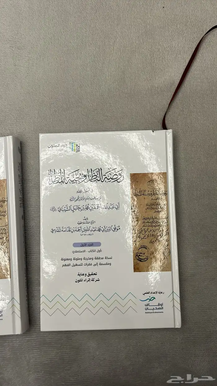 كتاب روضة الناظر اثراء المتون 0