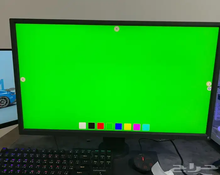 شاشة BenQ ZOWIE XL2546 240Hz نظيفه 10