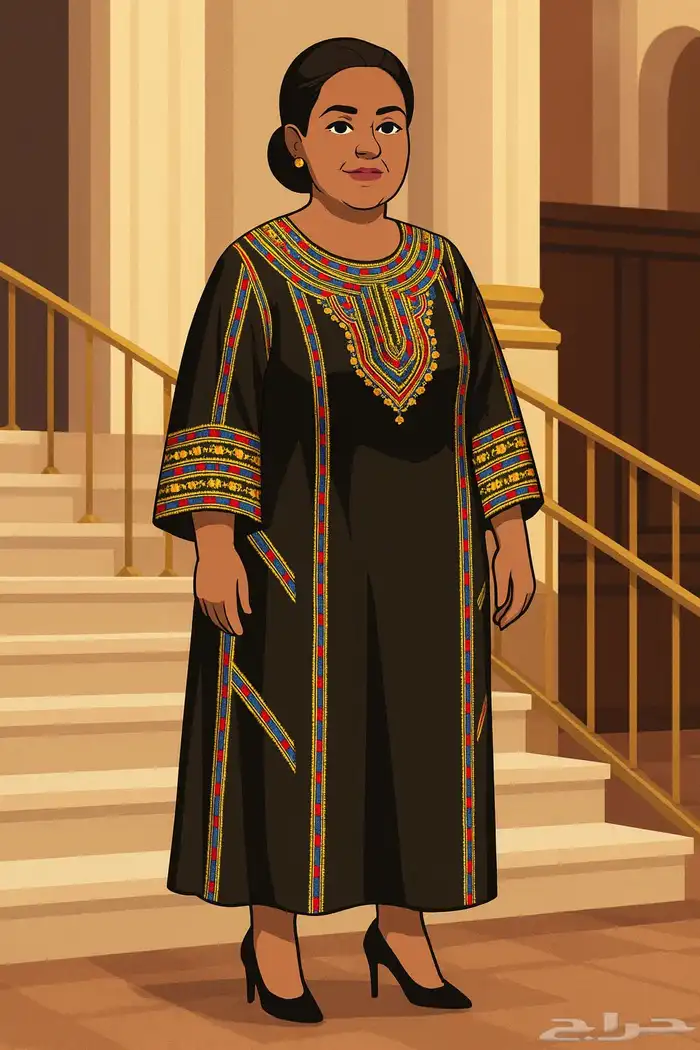 جلابيات تراثية عسيرية 7