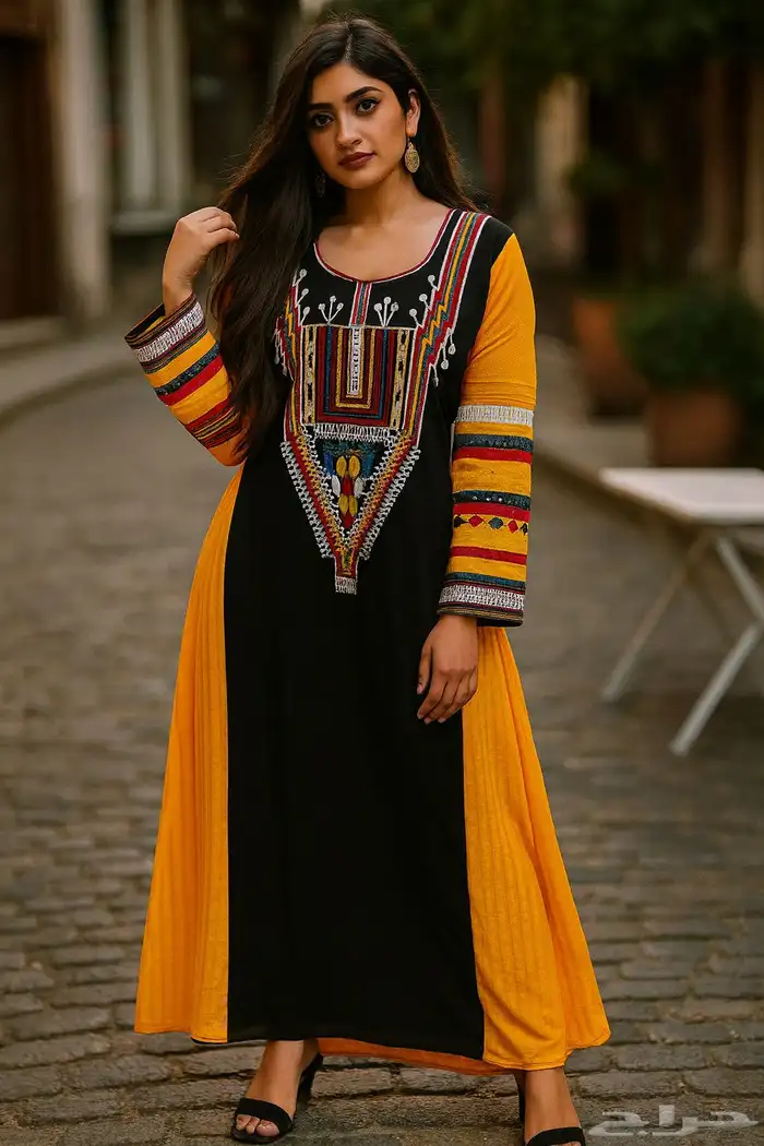 جلابيات تراثية عسيرية 87