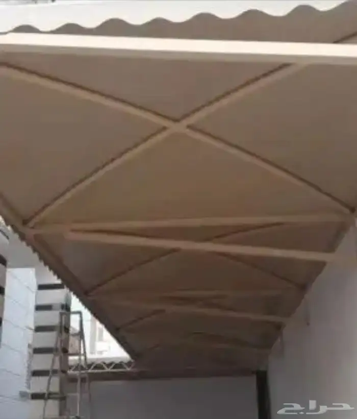 مظلات سواتر بيوت شعر قرميد هناجر مظله بيت شعر مكه جده 5
