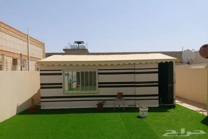 مظلات سواتر بيوت شعر قرميد هناجر مظله بيت شعر مكه جده 14