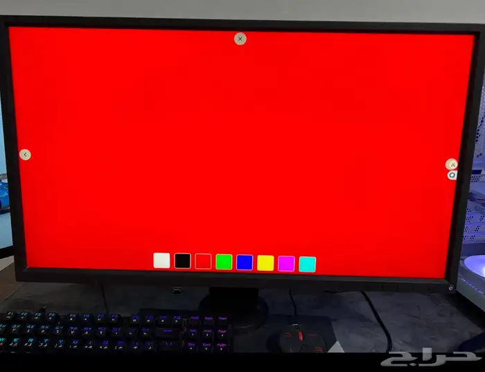 شاشة BenQ ZOWIE XL2546 240Hz نظيفه 11