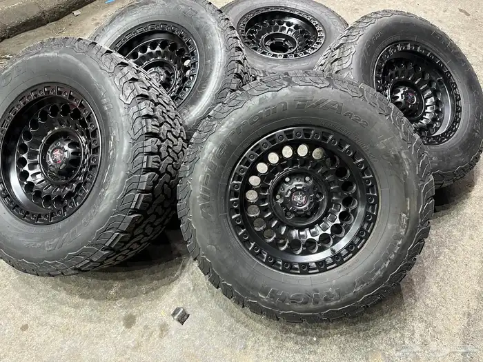 جنوط فيول بلاك رنيو 6مسمار معا كفرات نص حجري 17 افجي فتك 16