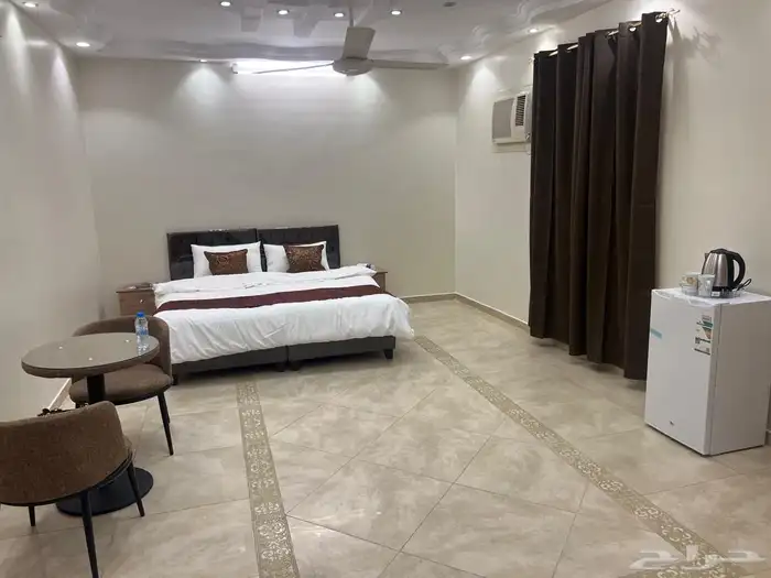 غرفتين وحمام موثثه للايجار الشهري 3
