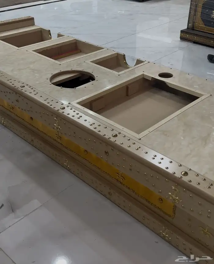 منقل خشبي مدبل من غير اجهزه الطول 220 العرض 60 0