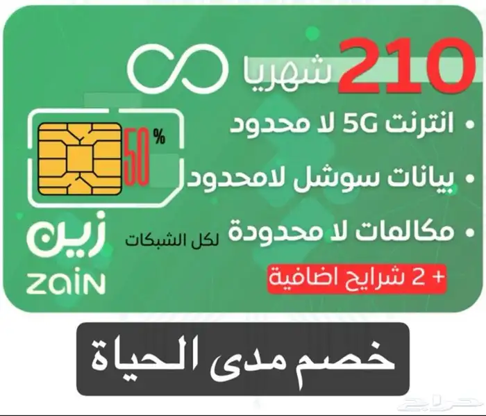 عروض وخصومات باقات شركة زين 2
