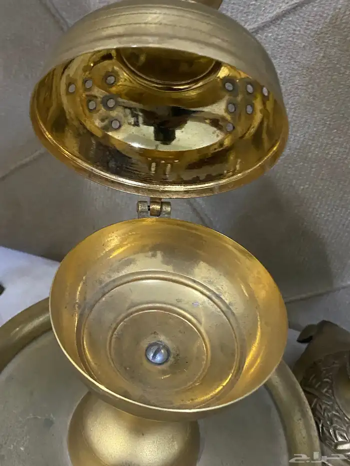 شمعدان ومبخره نحاس 8