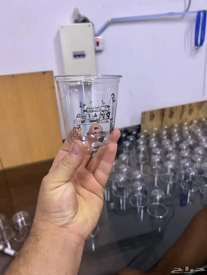 الأكواب طباعة ستكرات بوكس لوقو ليبل قماش ورق تغليف 1