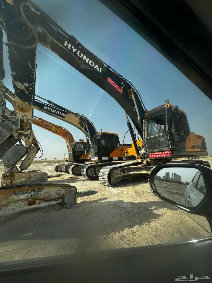 حفر وترحيل بوكلينات حديثة الرياض فقط 1