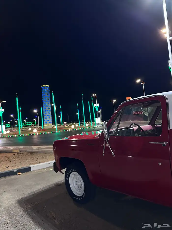 ونيت GMC احمر جمس 1976 9