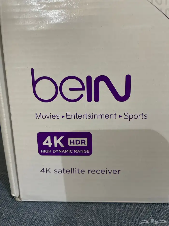 رسيفر BeIN سبورت 4K مصري جديد   أشتراك سنة 1