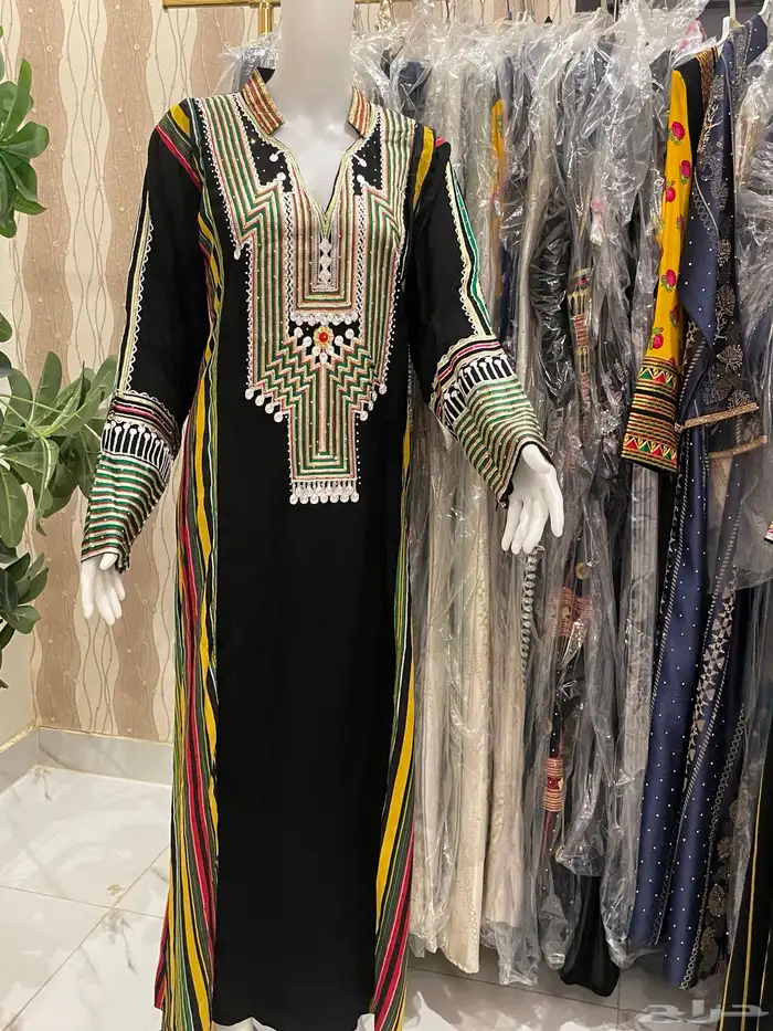 جلابيات تراثية عسيرية 48