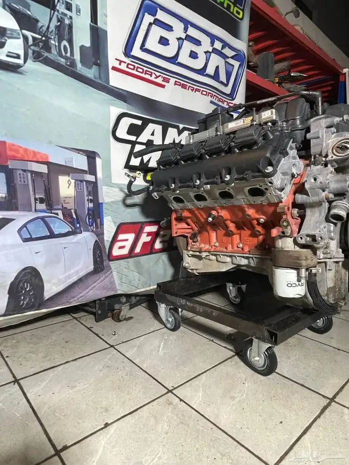 مكينه 6.4 مستورده شبه جديده السعر مع الرجيع 18 الف 5