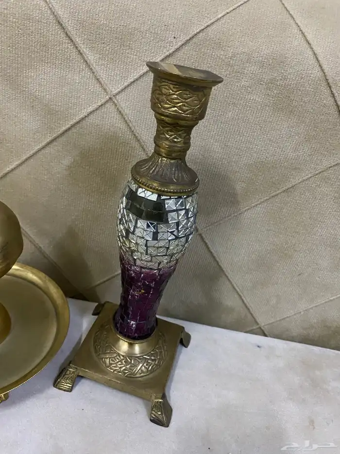 شمعدان ومبخره نحاس 5