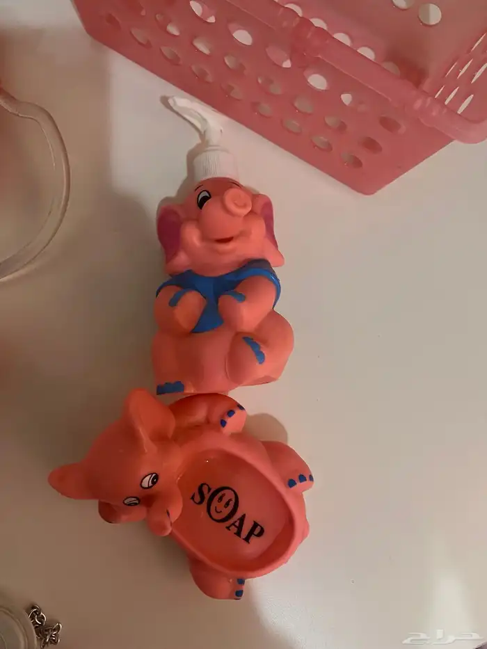 طقم حمام للأطفال شكل فيل 3