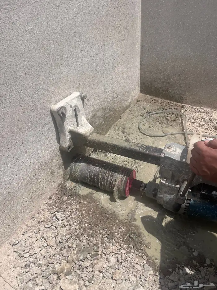 تخريم كور خرصانه وقص ابواب ونوافذ 3