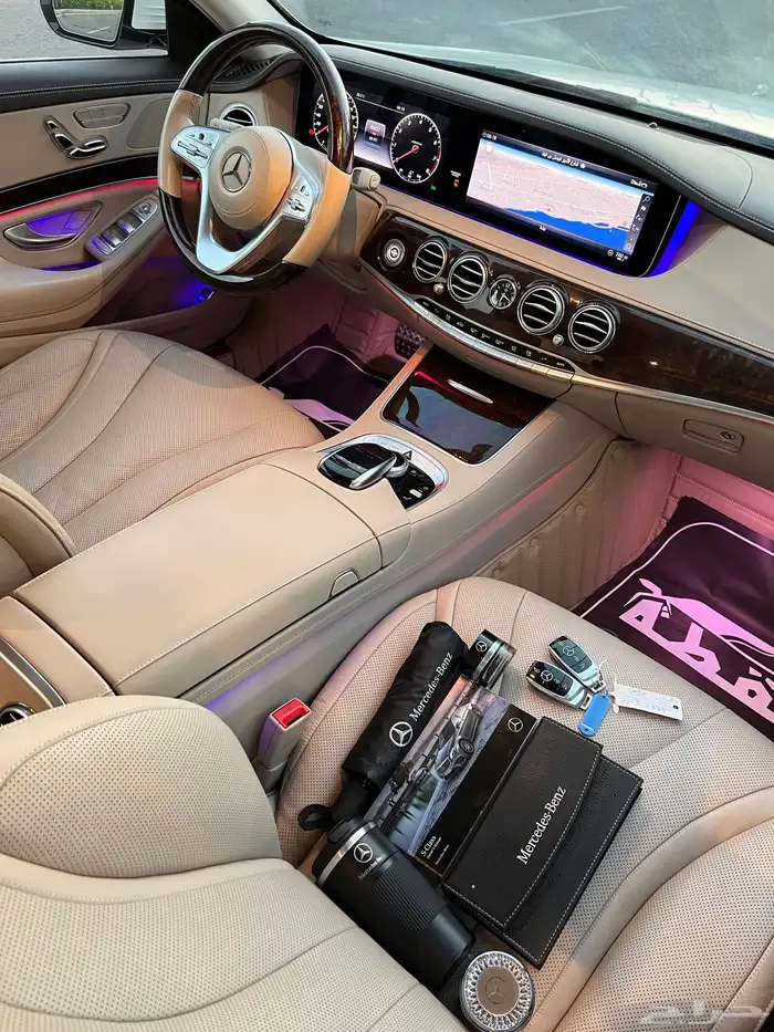 مرسيدس S450 موديل 2020 ممشى 65 الف 30