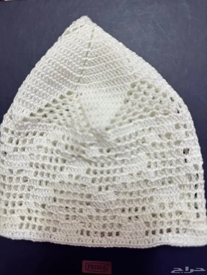 طاقية كروشيه رجالية 1