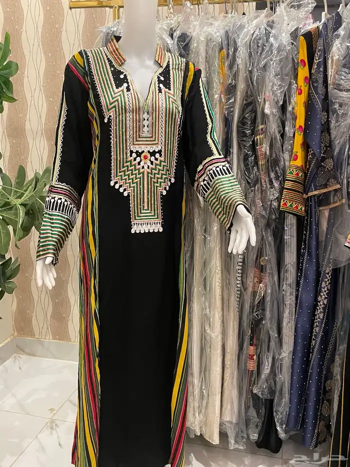 جلابيات تراثية عسيرية 49