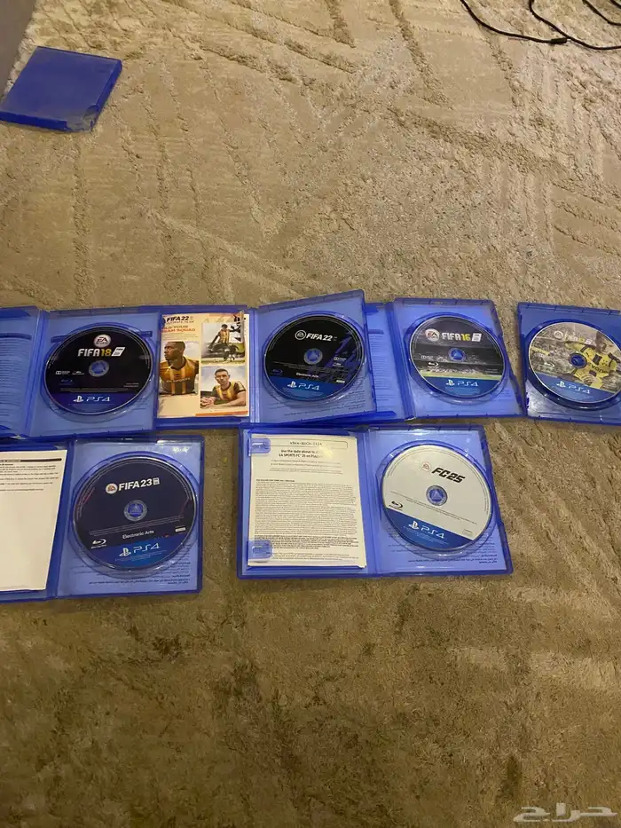 مجموعة FIFA أصلية PS4 وPS5 كاملها ب300 ريال 1