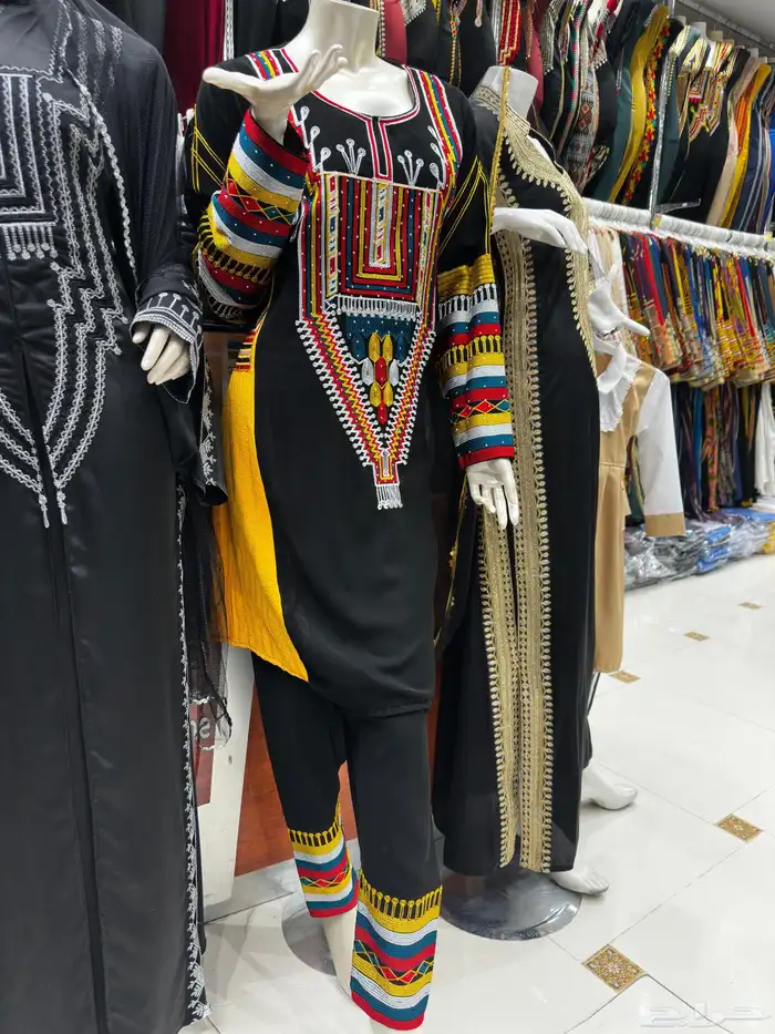 جلابيات تراثية عسيرية 43