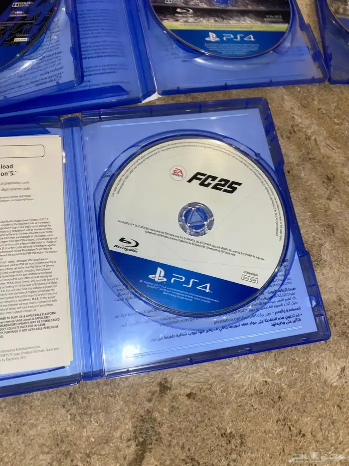 مجموعة FIFA أصلية PS4 وPS5 كاملها ب300 ريال 7