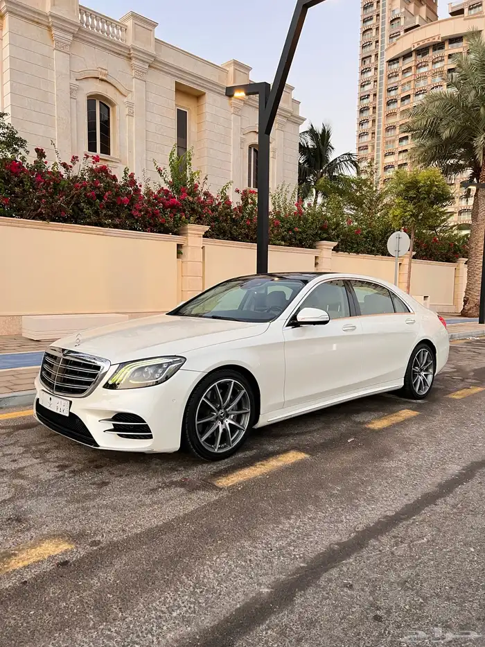 مرسيدس S450 موديل 2020 ممشى 65 الف 0