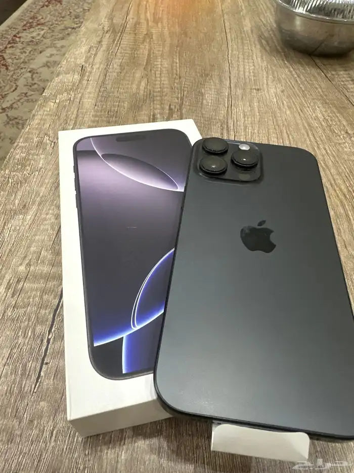 ايفون 16pro max 1tb اسود اخو الجديد 2
