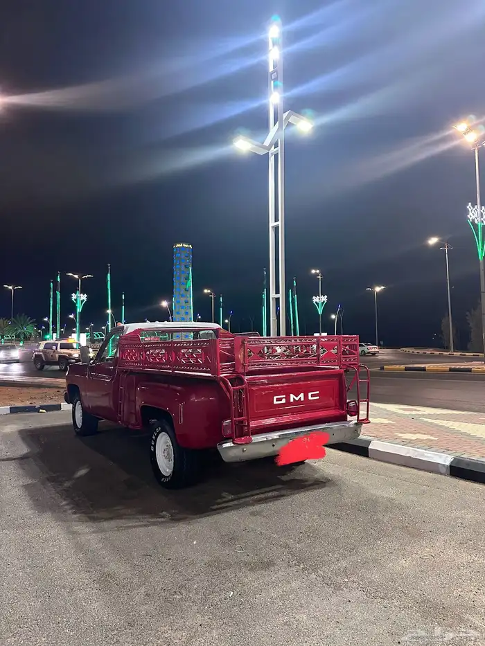 ونيت GMC احمر جمس 1976 6