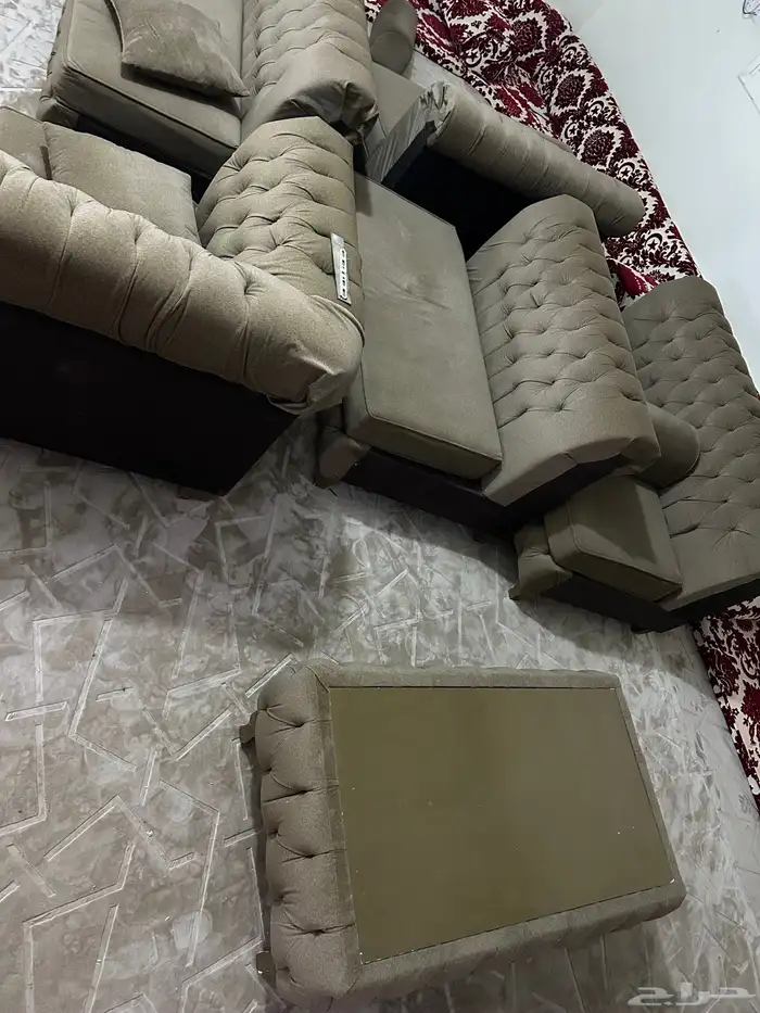 كنب اخو الجديد كامل مع الطواله نضيف الكنب سالم من كل شي 0