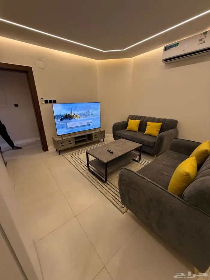 شقق مفروشه بالكامل ايجار شهري النخيل خلف المدينة الرقمية 5