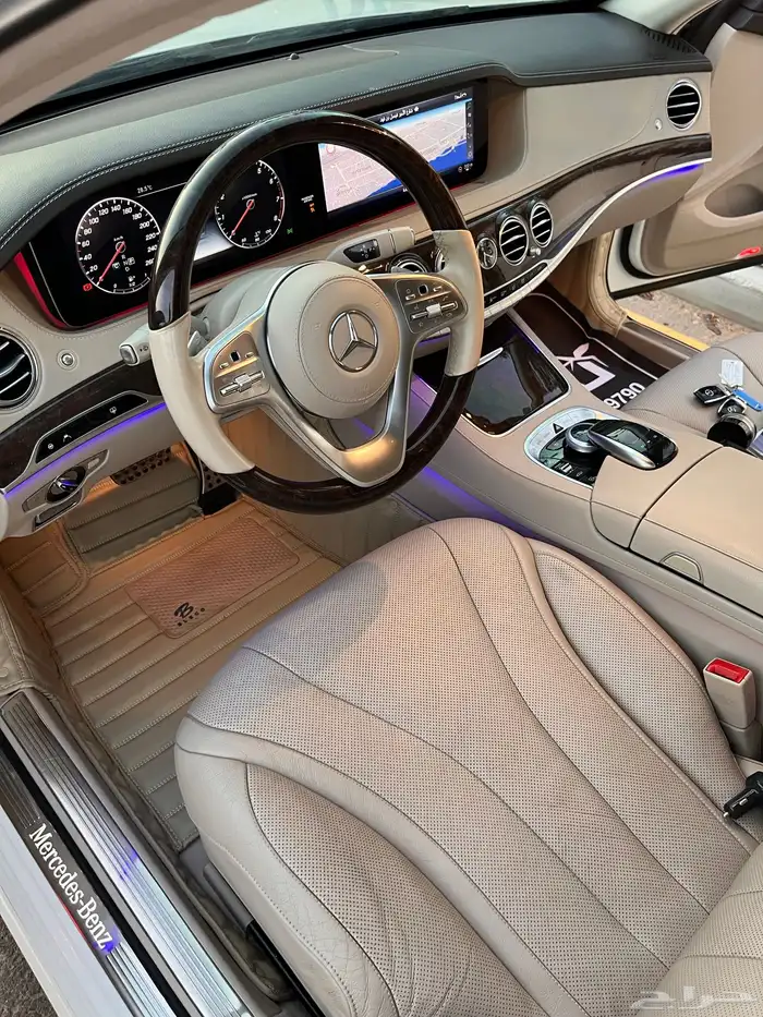 مرسيدس S450 موديل 2020 ممشى 65 الف 40