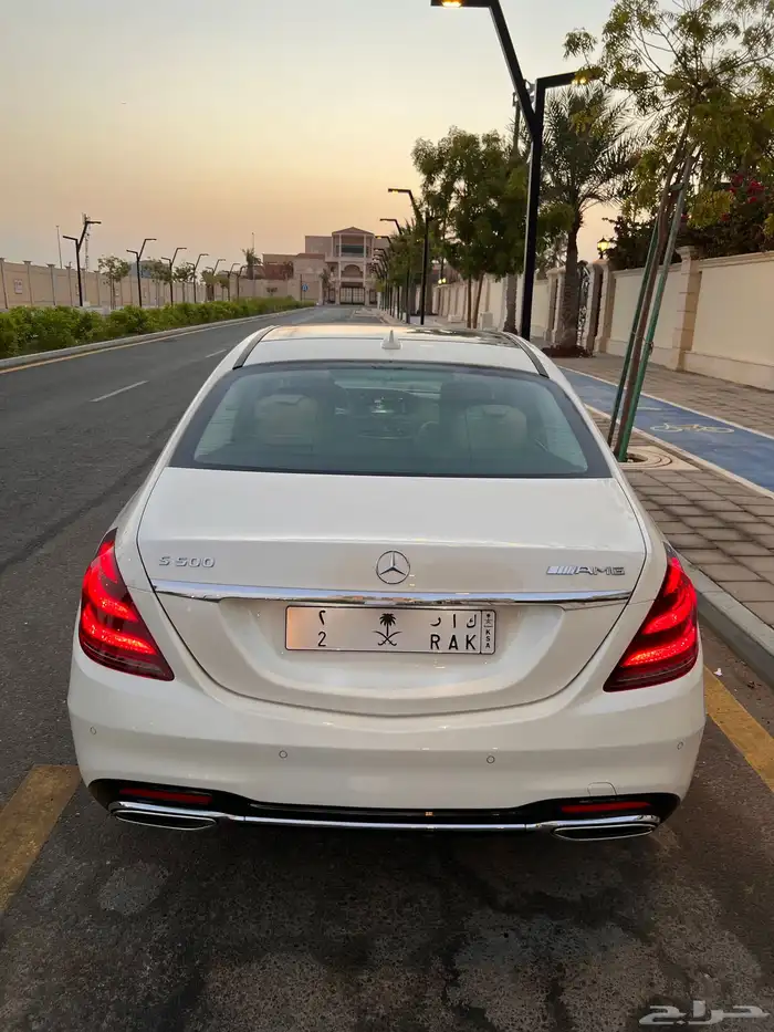 مرسيدس S450 موديل 2020 ممشى 65 الف 8