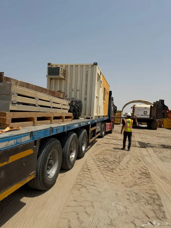 مشوار تريلا سطح  جوانب الماني لوري دانيا آل سعودي داخل حصل 5