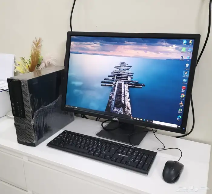 كمبيوتر مكتبي core i7 الرام 16GB هاردسك SSD الشاشة 24بوصة 0