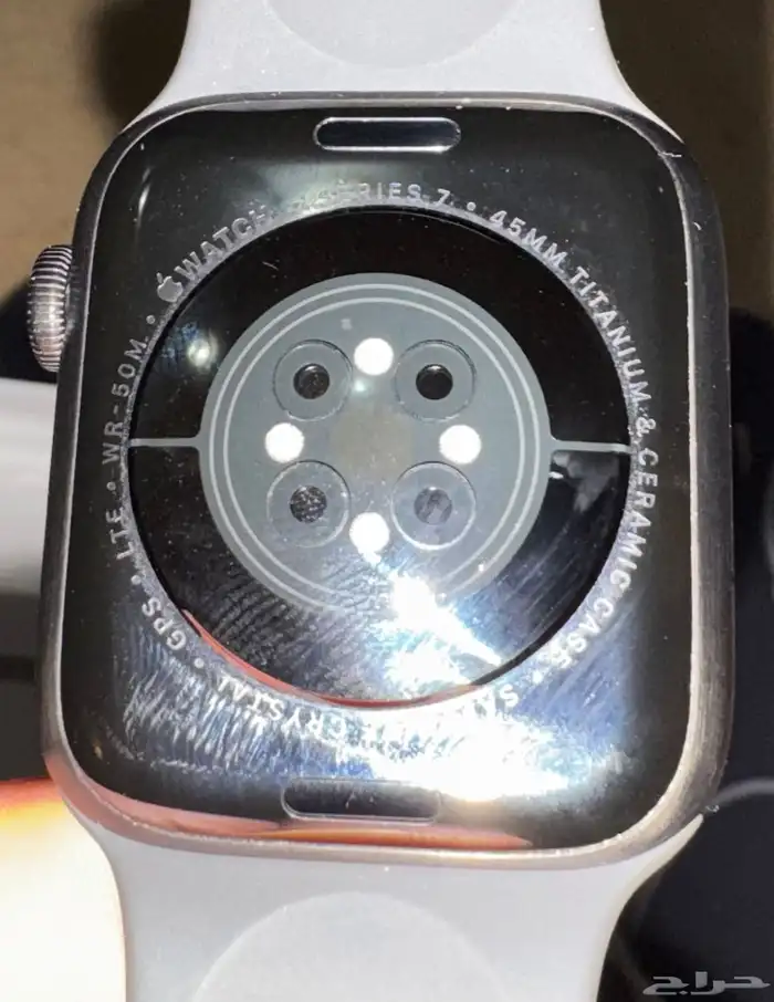 ساعة ابل الجيل السابع حجم 45 mm تدعم شريحة وGps 9