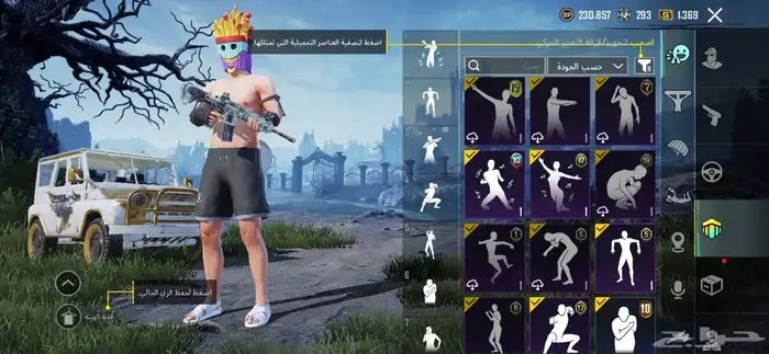حساب ببجي للبيع 1