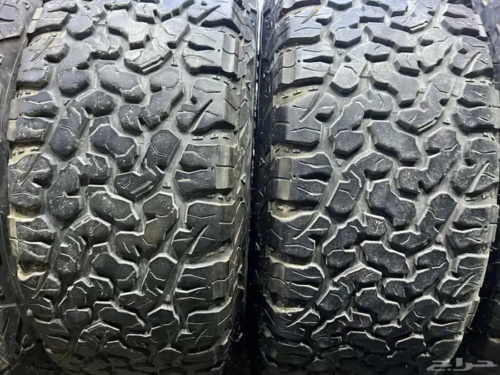 جنوط فيول مع كفرات ودواي نص حجري مقاس 285 70 17 5