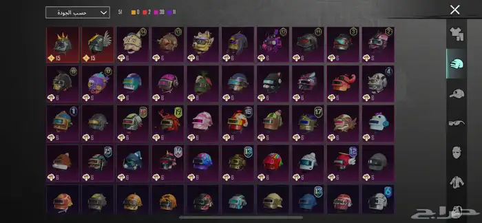 حساب ببجي للبيع اسطوري. 15