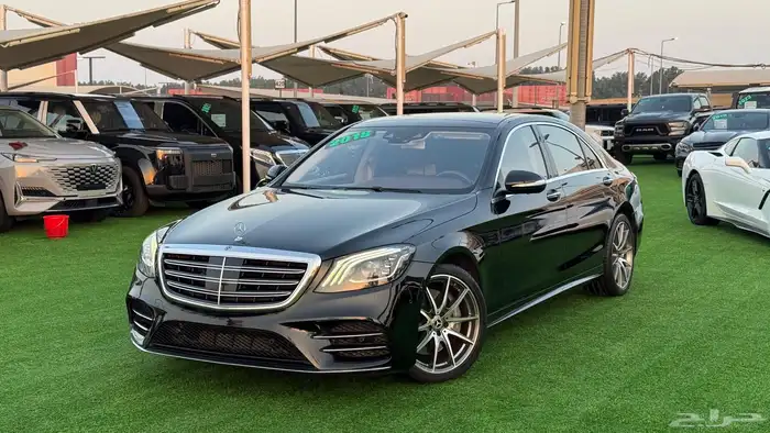 مرسيدس S560 4matic   خليجي   موديل 2018   بحالة ممتازة - 15