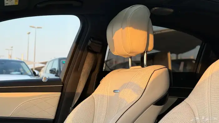 مرسيدس S63 AMG   مواصفات ألمانية   2018   بحالة ممتازة - 3