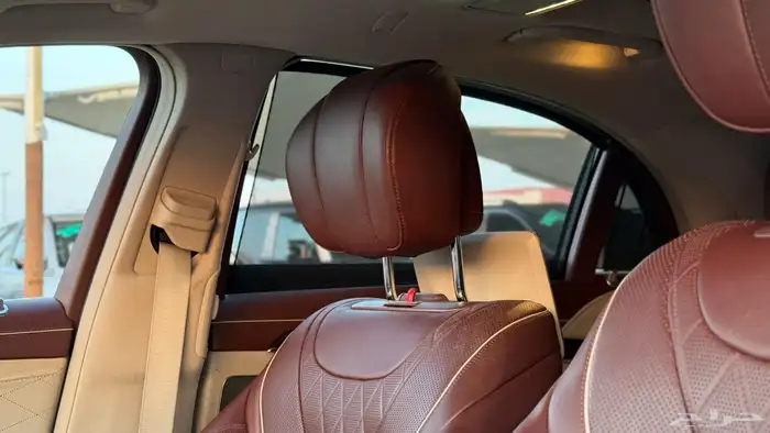 مرسيدس S560 4matic   خليجي   موديل 2018   بحالة ممتازة - 11