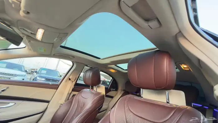 مرسيدس S560 4matic   خليجي   موديل 2018   بحالة ممتازة - 2