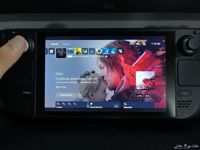 جهاز ستيم ديك steam deck lcd 3