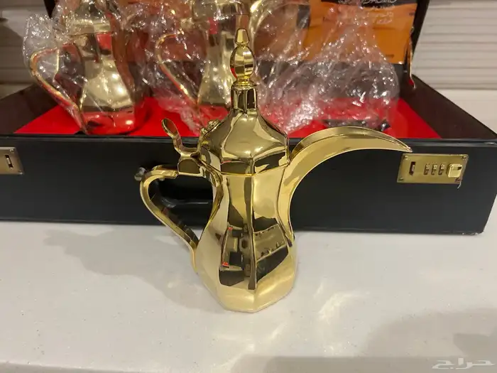 للبيع طقم دلال السيف ستل ستيل اطلي جديد 5
