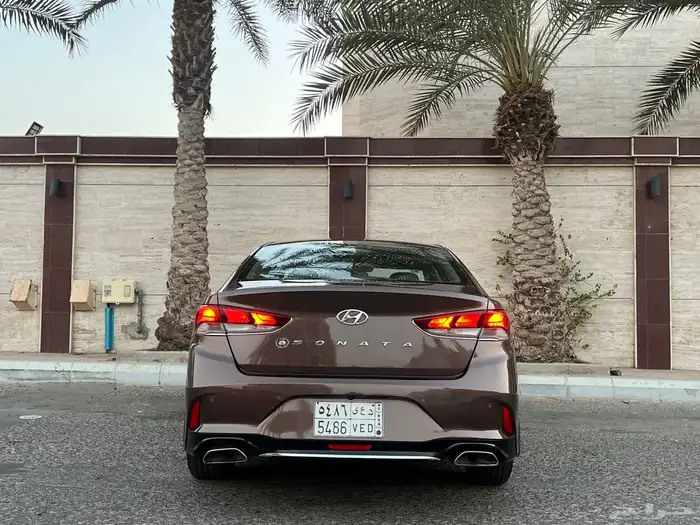 هيونداي سوناتا 2019 بدي وكاله نظيفه جدا 6