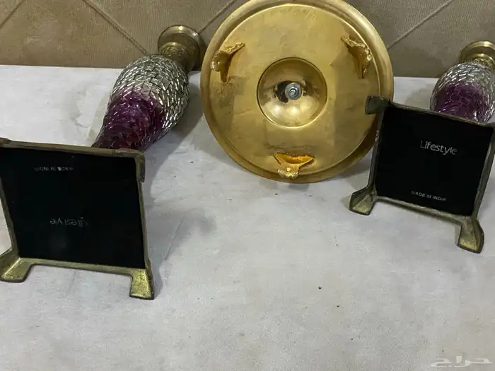 شمعدان ومبخره نحاس 10