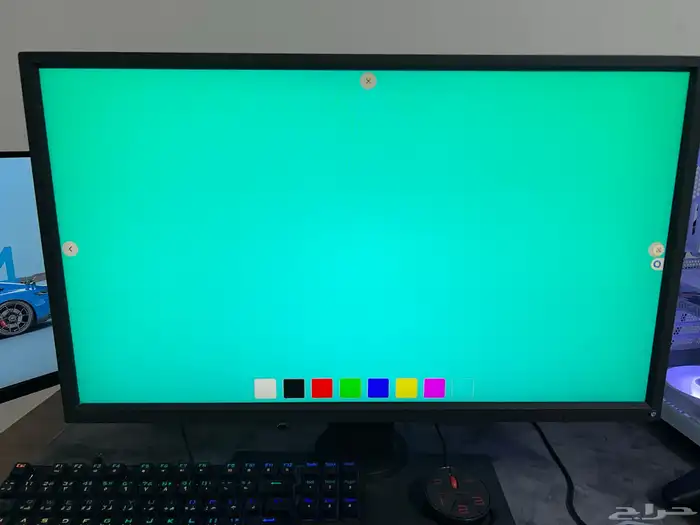 شاشة BenQ ZOWIE XL2546 240Hz نظيفه 6