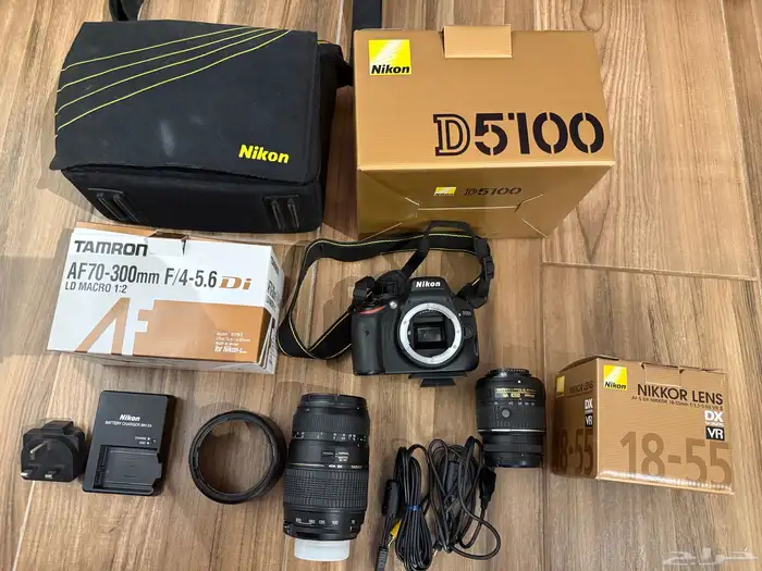 للبيع كاميرا نيكون Nikon   D5100 10